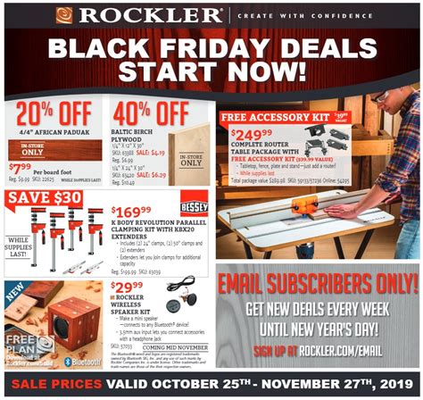 rockler black friday|Rockler Woodworking & Hardware 